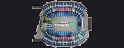 Seat view from Mezzanine