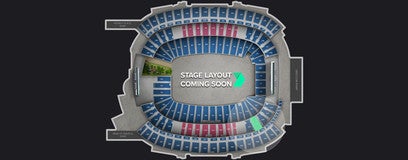 Seat view from Mezzanine