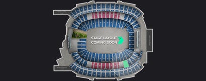 Seat view from Mezzanine