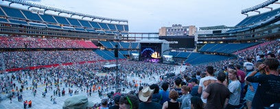 Seat view from Mezzanine