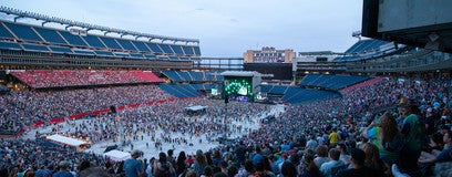 Seat view from Mezzanine