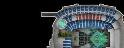 Seat view from Mezzanine