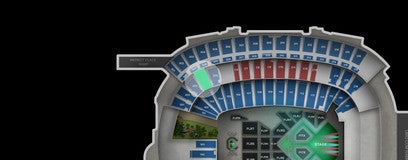 Seat view from Mezzanine