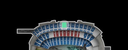 Seat view from Upper