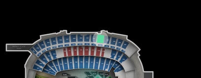 Seat view from Upper