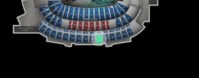 Seat view from Upper