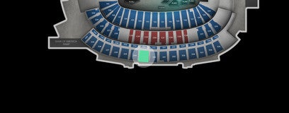 Seat view from Upper