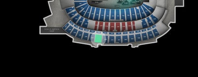 Seat view from Upper