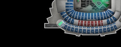 Seat view from Upper