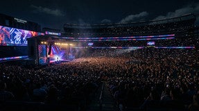 Seat view from Mezzanine