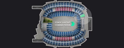 Seat view from Mezzanine