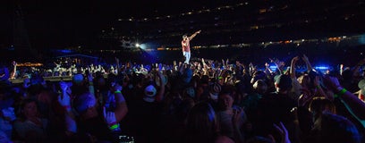 Seat view from Pit GA