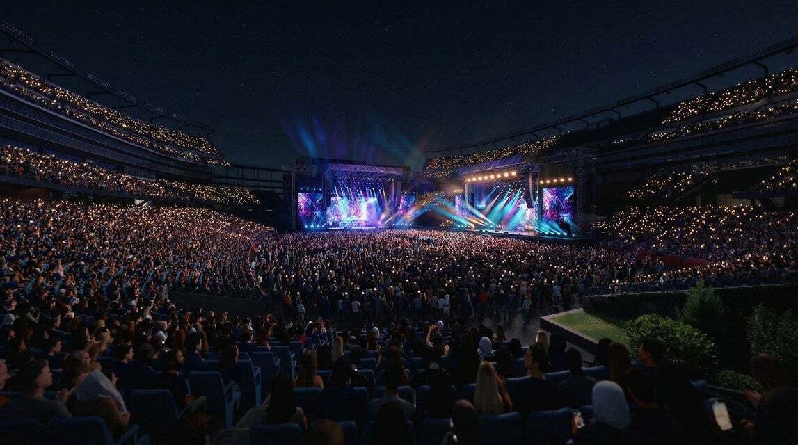 Seat view from Lower
