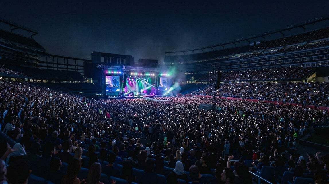 Seat view from Lower
