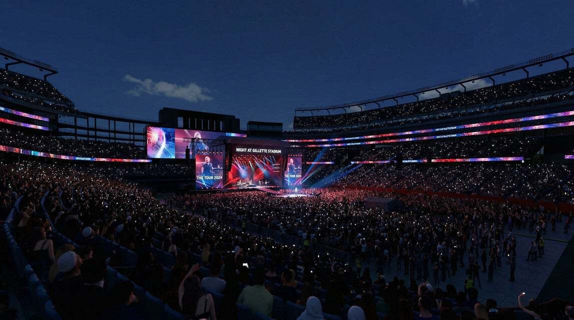 Seat view from Lower