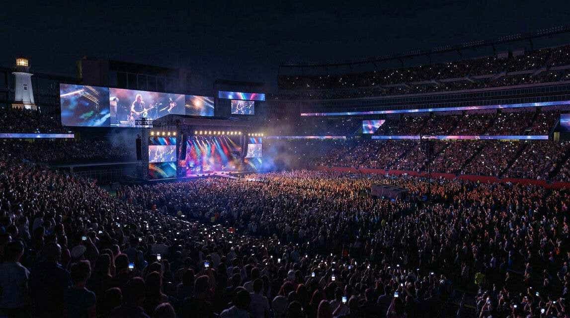 Seat view from Lower