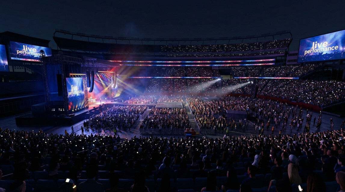 Seat view from Lower