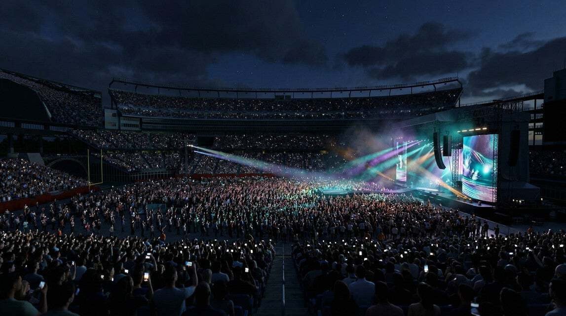 Seat view from Lower