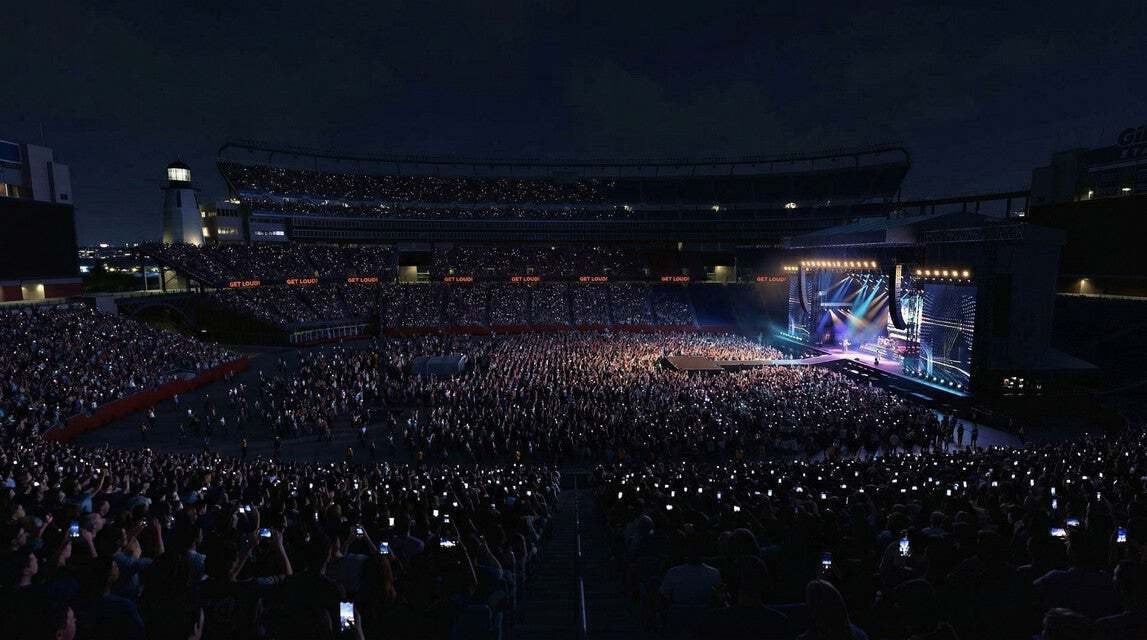 Seat view from Lower