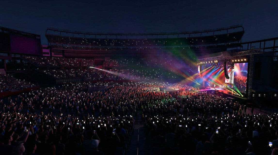 Seat view from Lower