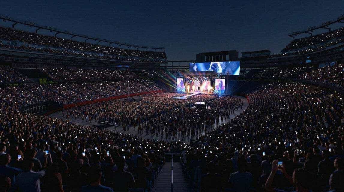 Seat view from Lower