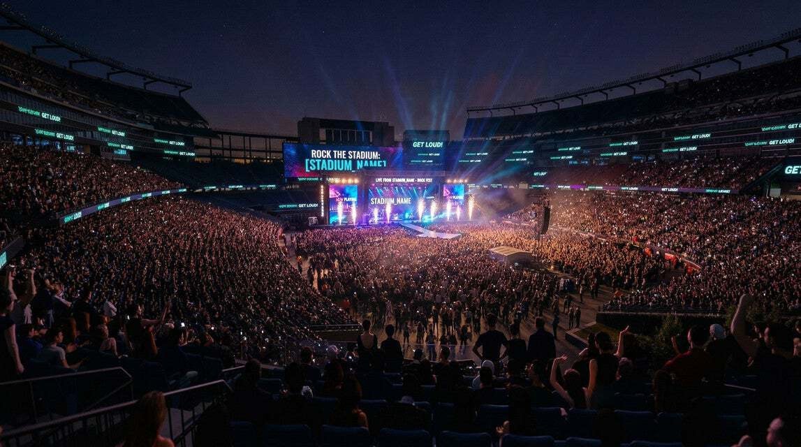 Seat view from Mezzanine