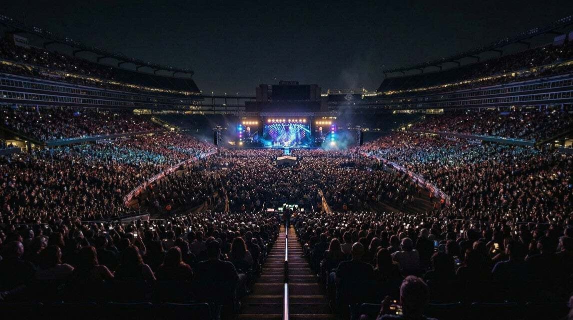 Seat view from Mezzanine