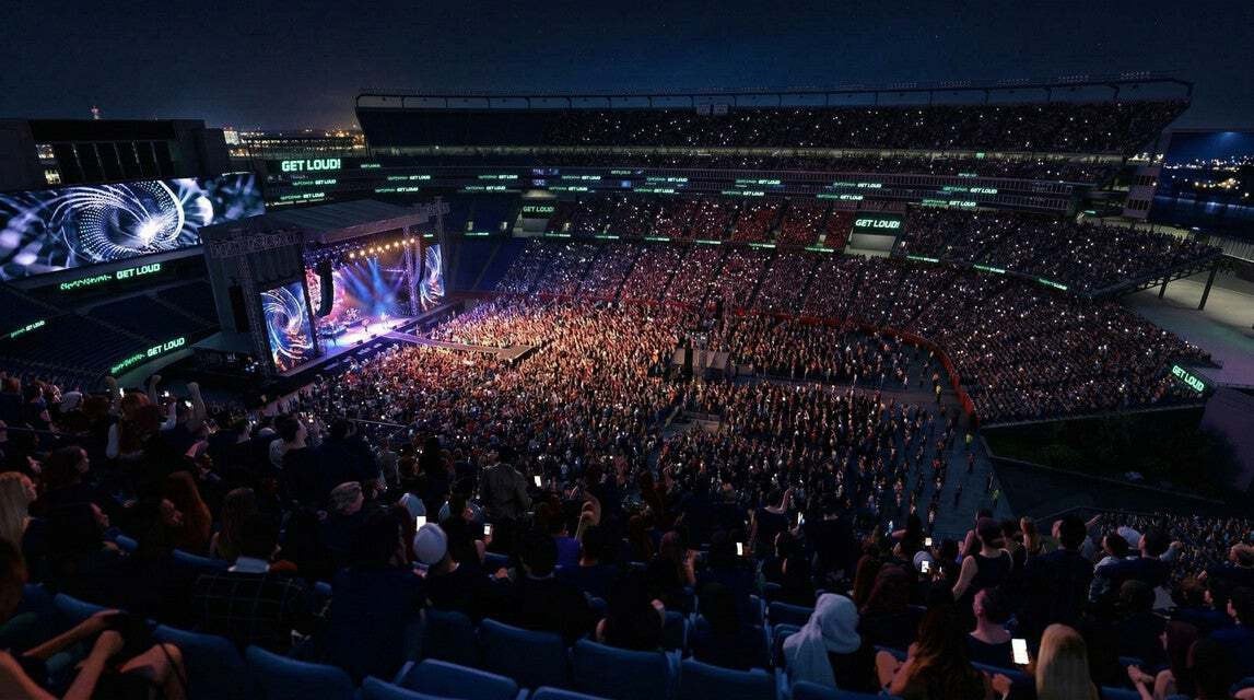Seat view from Upper