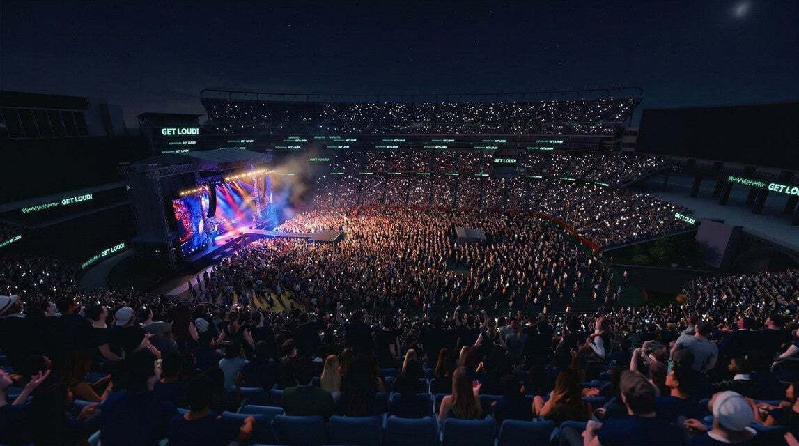 Seat view from Upper