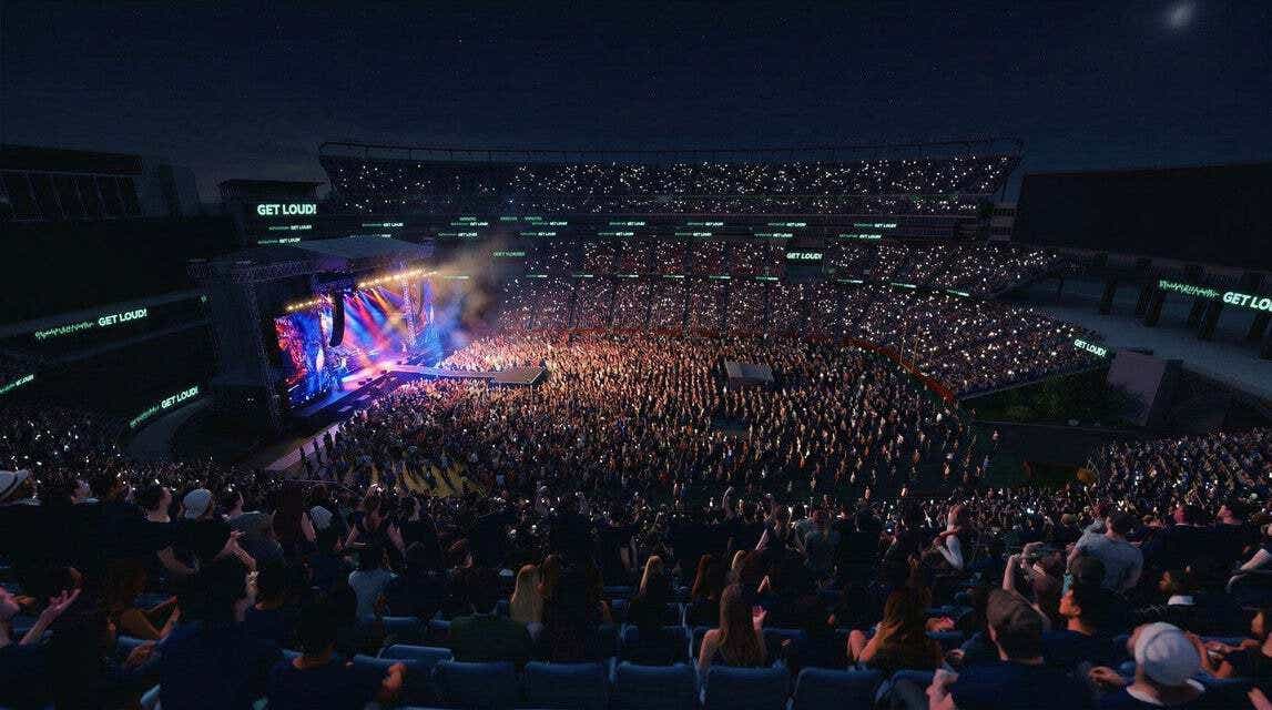 Seat view from Upper