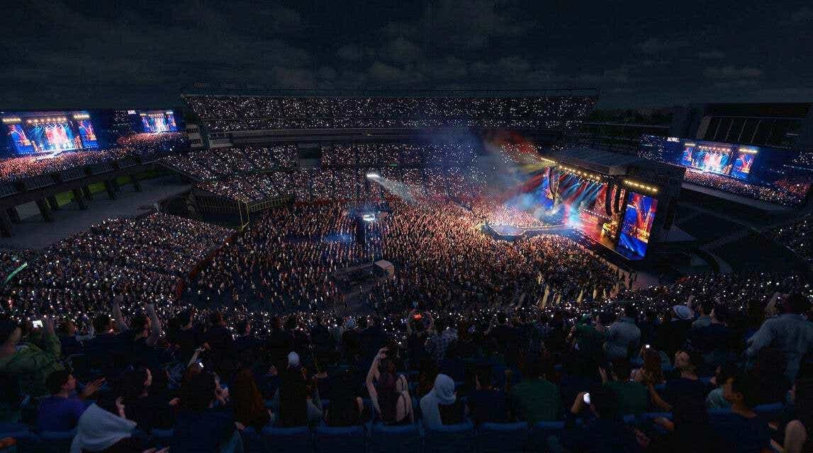 Seat view from Upper