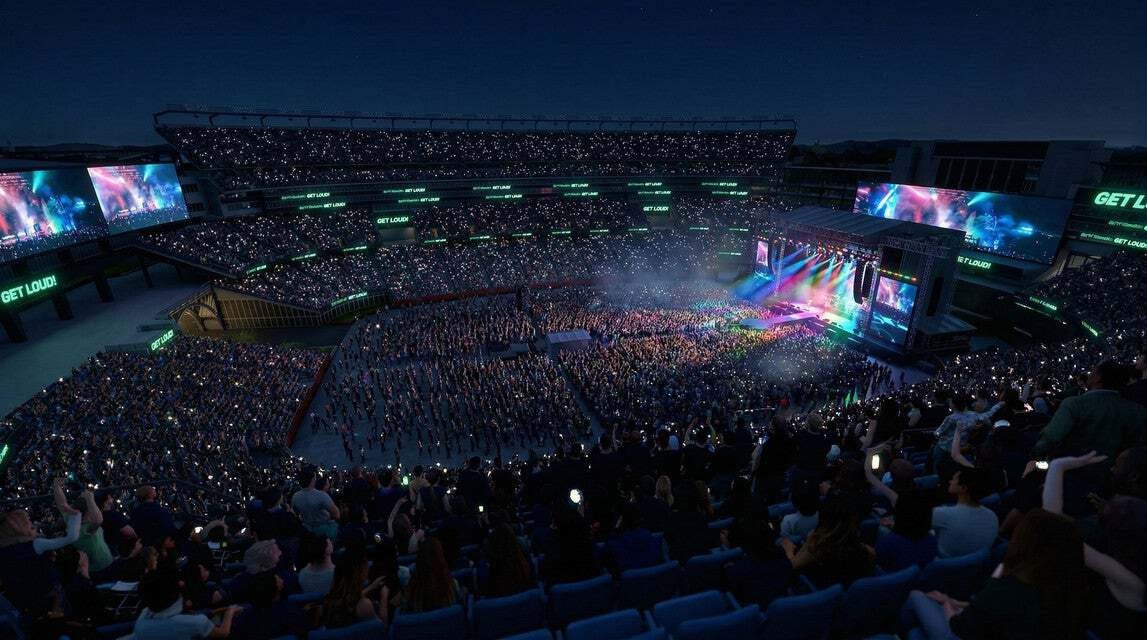 Seat view from Upper