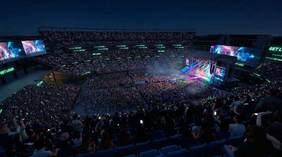 Seat view from Upper
