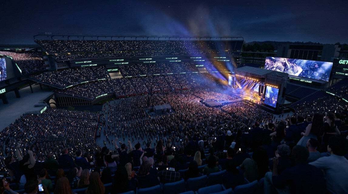 Seat view from Upper