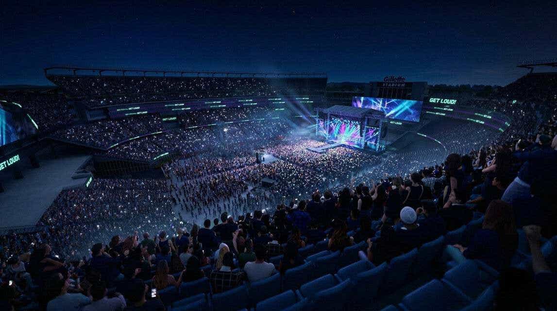 Seat view from Upper