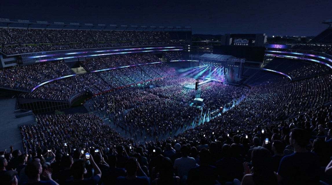 Seat view from Upper