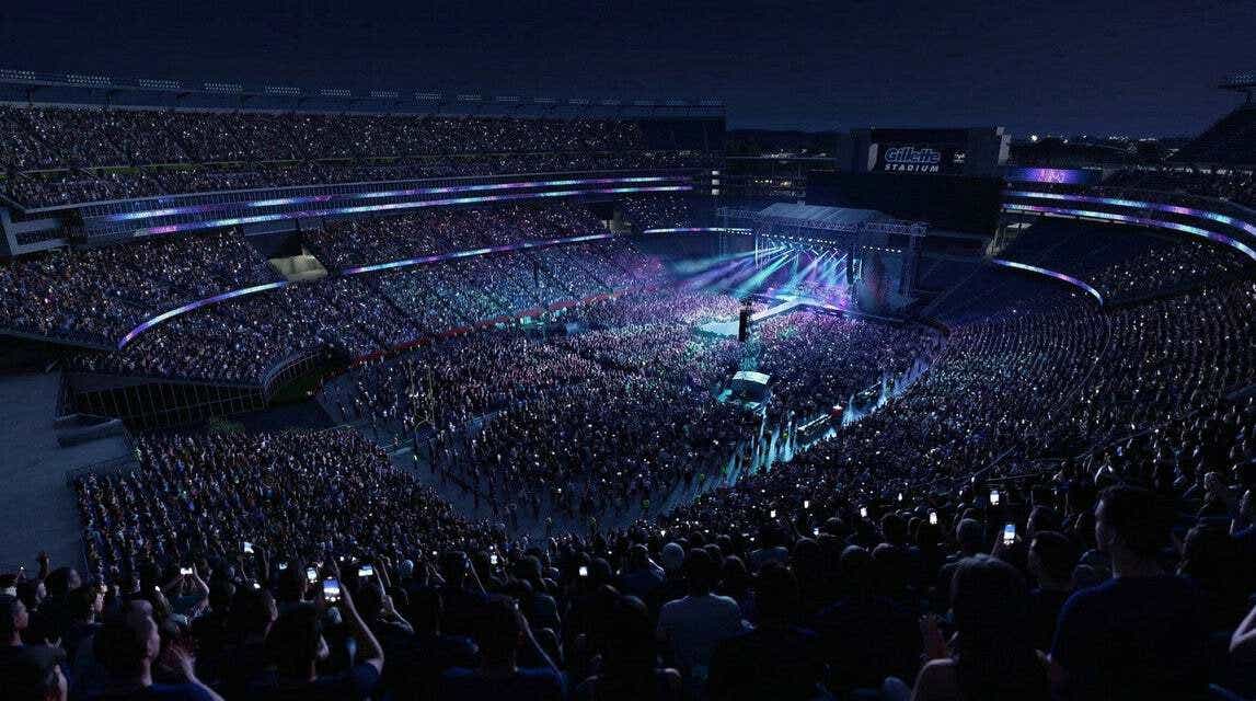 Seat view from Upper