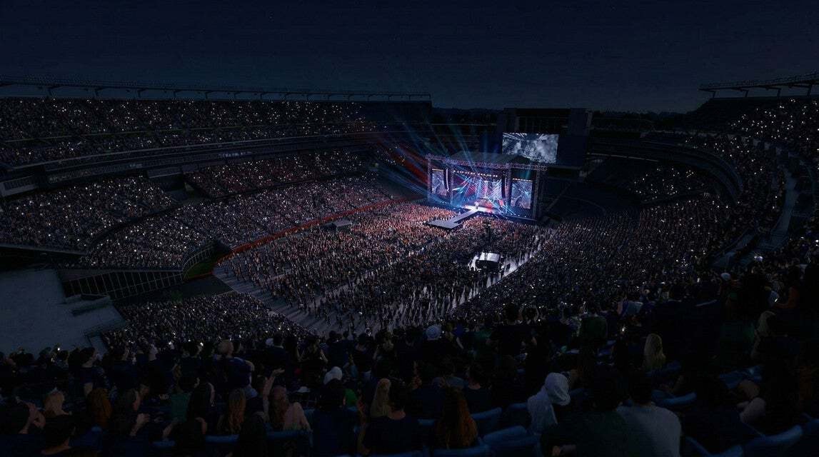 Seat view from Upper
