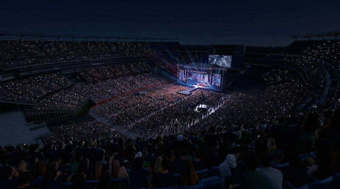Seat view from Upper