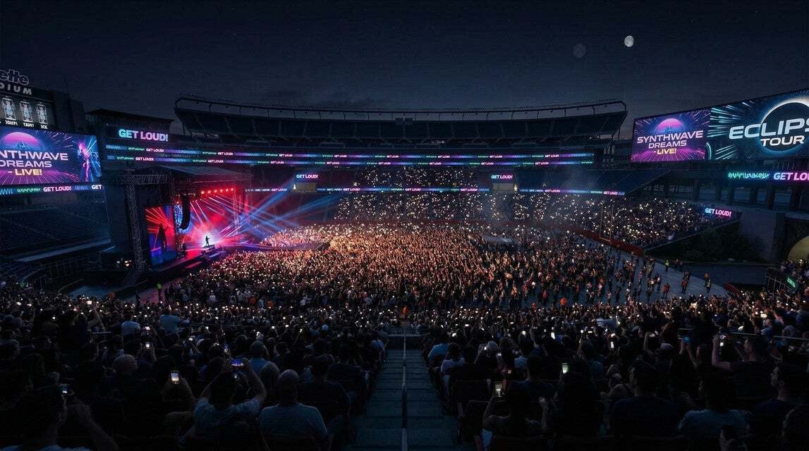 Seat view from Club