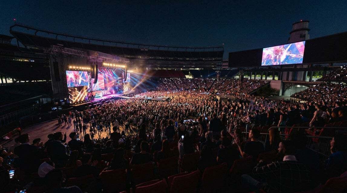 Seat view from Club