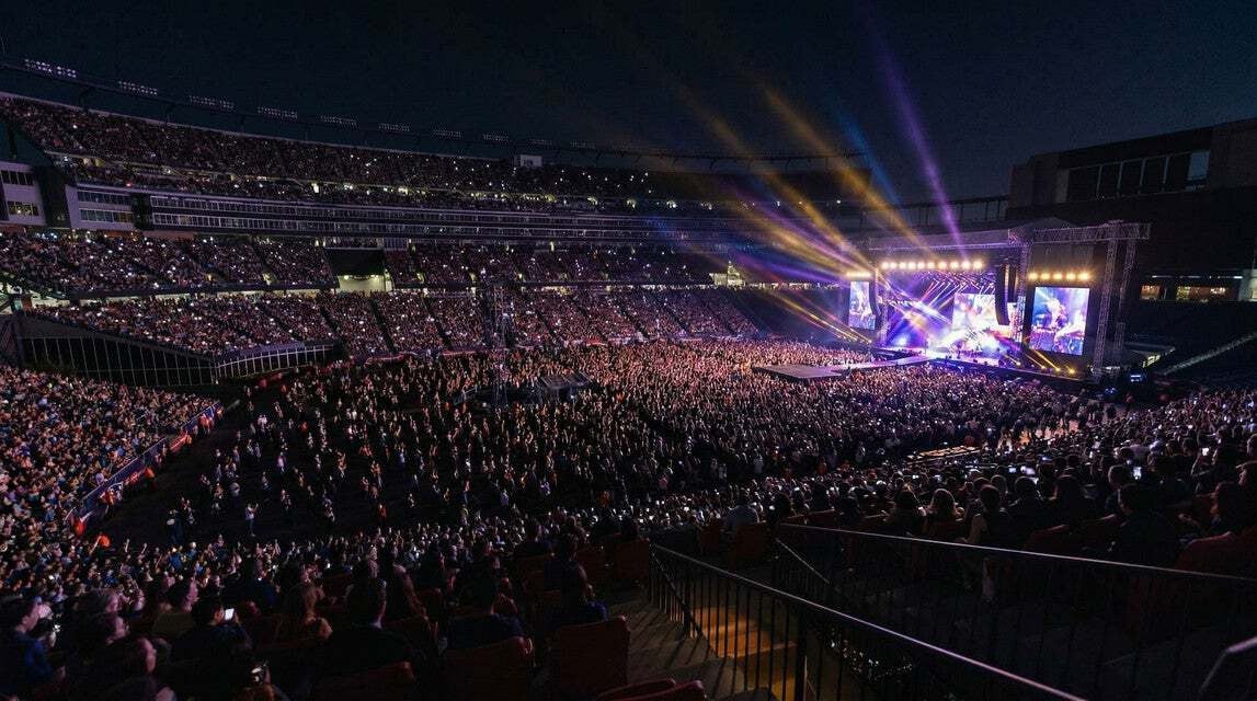Seat view from Club