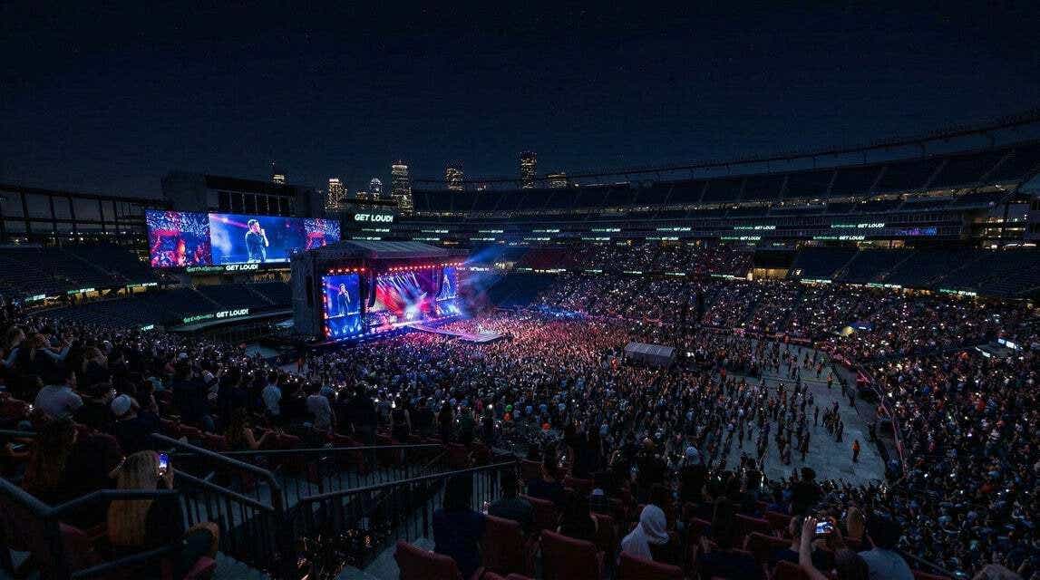 Seat view from Club