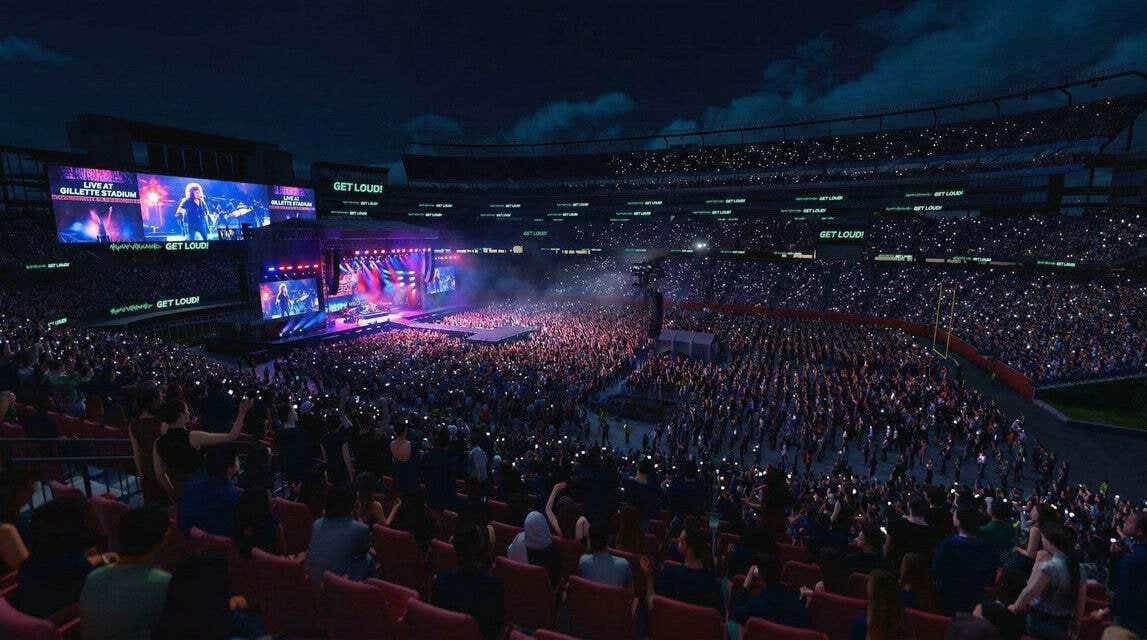 Seat view from Club