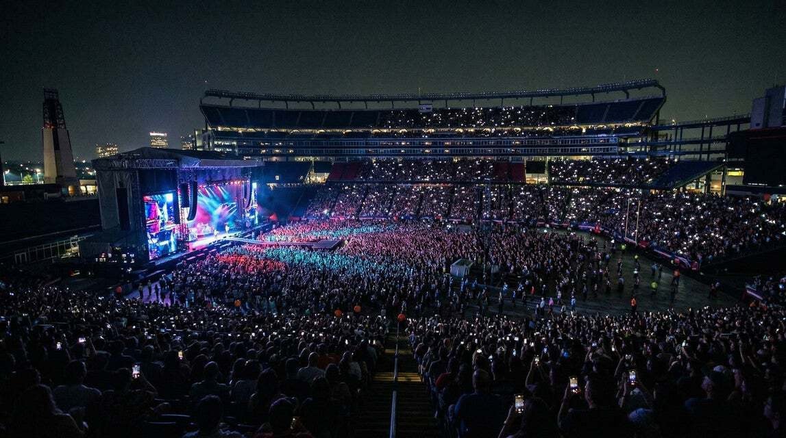 Seat view from Club