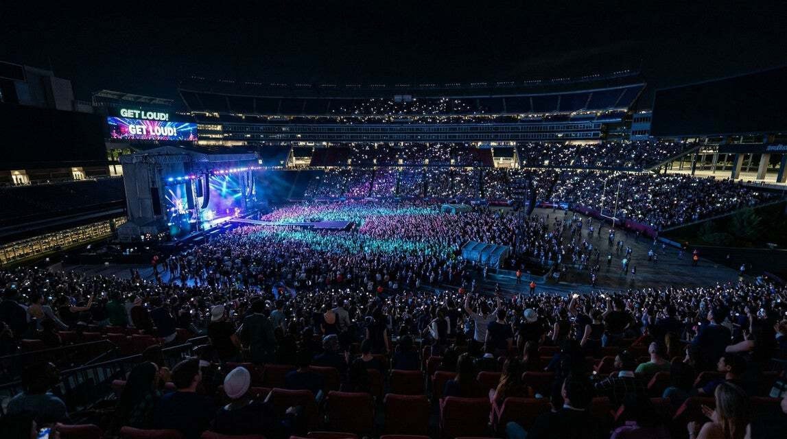 Seat view from Club