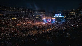 Seat view from Mezzanine