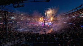 Seat view from Mezzanine