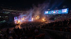 Seat view from Club