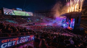 Seat view from Club